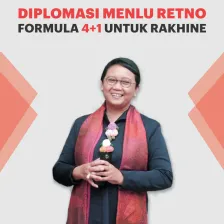 Diplomasi Menlu Retno untuk Rakhine 