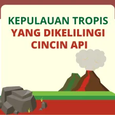 Kepulauan Tropis yang dikelilingi Cincin Api
