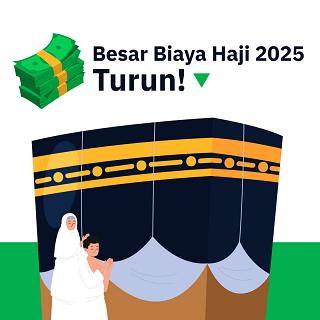 Besar Biaya Haji 2025 Turun!