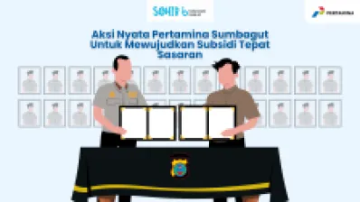 AKSI NYATA PERTAMINA PATRA NIAGA REGIONAL SUMBAGUT  UNTUK MEWUJUDKAN SUBSIDI TEPAT SASARAN