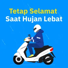Tetap Selamat  Saat Hujan Lebat