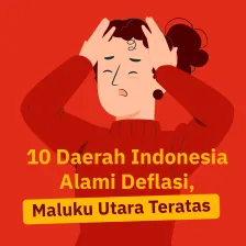 10 Daerah Indonesia Alami Deflasi, Maluku Utara Teratas