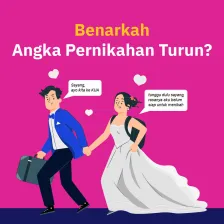 Benarkah Angka Pernikahan Turun?