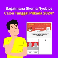Bagaimana Skema Nyoblos  Calon Tunggal Pilkada 2024?