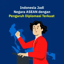 Indonesia Jadi Negara ASEAN dengan Pengaruh Diplomasi Terkuat