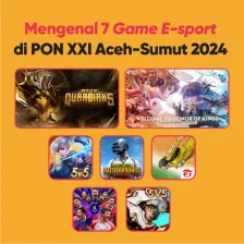 Mengenal 7 Game E-sport  di PON XXI Aceh-Sumut 2024