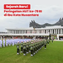 Sejarah Baru! Peringatan HUT RI di Ibu Kota Nusantara