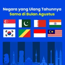 Gak Cuma Indonesia,  Negara Ini Juga Rayakan  Hari Kemerdekaan di Agustus