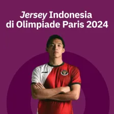 Jersey Indonesia  di Olimpiade Paris 2024