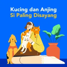 Kucing dan Anjing Hewan Paling Banyak Dipelihara Orang Asia Tenggara