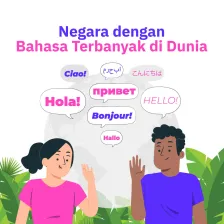 Negara dengan Bahasa Terbanyak di Dunia