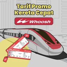 Tarif Promo Kereta Cepat WHOOSH
