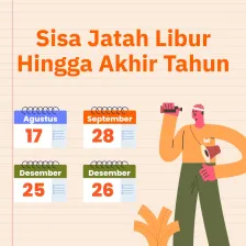 Sisa Jatah Libur Hingga Akhir Tahun