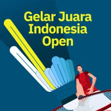 Gelar Juara Indonesia Open