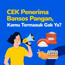 CEK Penerima Bansos Pangan, Termasuk Gak Ya?