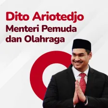 Dito Ariotedjo, Menteri Pemuda dan Olahraga BARU