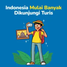 Indonesia Makin Banyak Dikunjungi Turis
