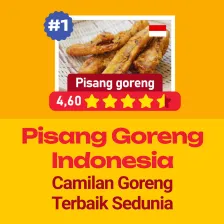 Pisang Goreng Indonesia Jadi Camilan Terbaik Sedunia