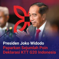 KTT G20 Bali Hasilkan "Bali Leaders’ Declaration 2022"