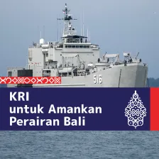 KRI untuk Amankan Perairan Bali
