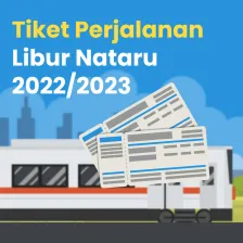 Tiket Perjalanan Libur Nataru 2022/2023