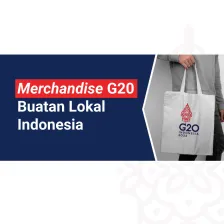 Merchandise G20 Buatan Lokal Indonesia