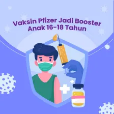 Vaksin Pfizer Jadi Booster Anak 16-18 Tahun
