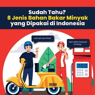 8 Jenis BBM yang Digunakan di Indonesia