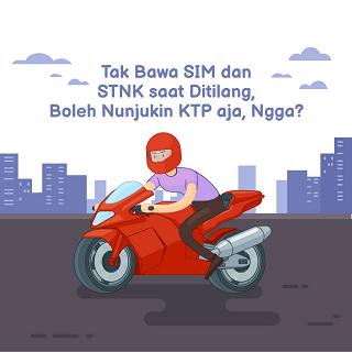 Tidak Bawa SIM atau STNK Saat Ditilang, Bolehkah Diganti Identitas Lain?