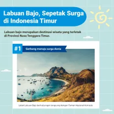 Fakta Menarik Labuan Bajo, Sepetak Surga di Indonesia Timur