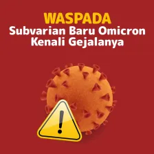 Waspada Subvarian Baru Omicron, Kenali Gejalanya