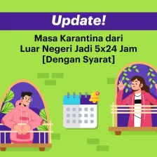 Update! Masa Karantina dari Luar Negeri Jadi 5x24 Jam