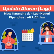 Masa Karantina dari Luar Negeri Jadi 7x24 Jam