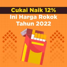 Cukai Naik 12%, Ini Harga Rokok Tahun 2022