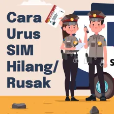 CARA Urus SIM Hilang/ Rusak