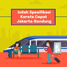 Inilah Spesifikasi Kereta Cepat Jakarta-Bandung