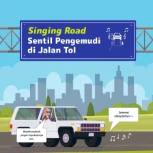 Singing Road, Sentil Pengemudi di Jalan Tol