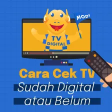 CARA Cek TV Sudah Digital atau Belum*
