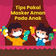 Tips Pakai Masker Aman Pada Anak