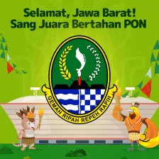 Selamat, Jawa Barat! Sang Juara Bertahan PON