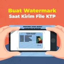Buat Watermak Saat Kirim File KTP