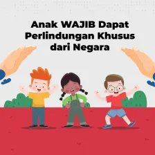 Anak WAJIB Dapat Perlindungan Khusus dari Negara