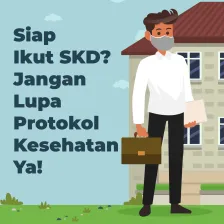 Siap Ikut SKD? Jangan Lupa Protokol Kesehatan Ya!