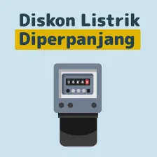 Diskon Listrik Diperpanjang