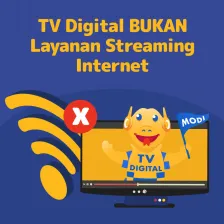 TV Digital BUKAN Layanan Streaming Internet