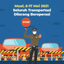 Maaf, 6-17 Mei 2021 Seluruh Transportasi Dilarang Beroperasi