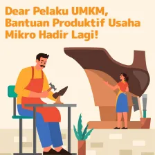 Dear Pelaku UMKM, Bantuan Produktif Usaha Mikro Hadir Lagi