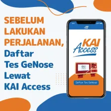Sebelum Lakukan Perjalanan, Daftar Tes GeNose Lewat KAI Access