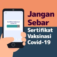 Jangan Sebar Sertifikat Vaksinasi Covid-19