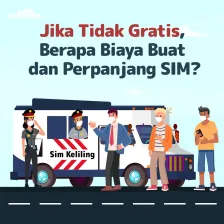 Jika Tidak Gratis, Berapa Biaya Buat dan Perpanjang  SIM?